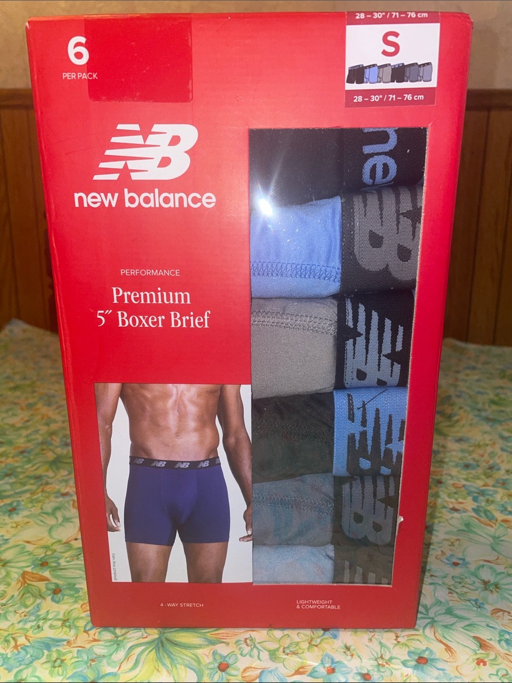 6 pairs of NB premium boxer briefs (s)(new)